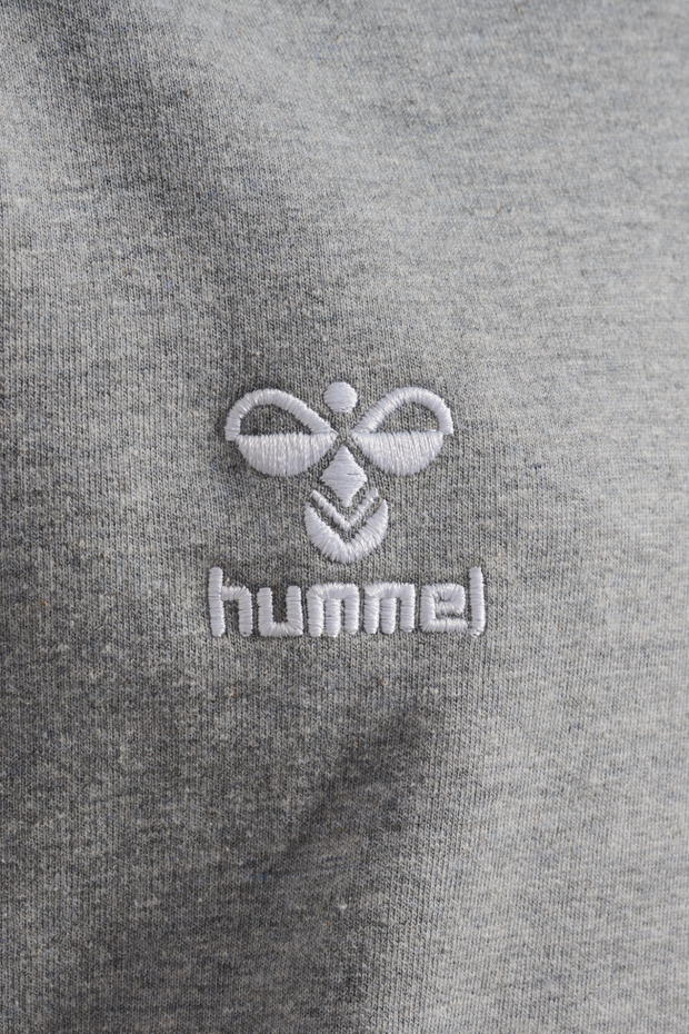 Hoodie GO 2.0 Gris - Collection Champagne Basket x HUMMEL