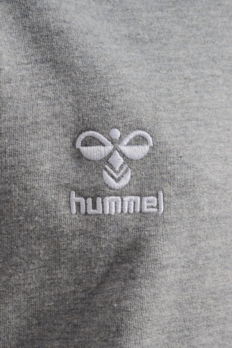 Hoodie GO 2.0 Gris - Collection Champagne Basket x HUMMEL