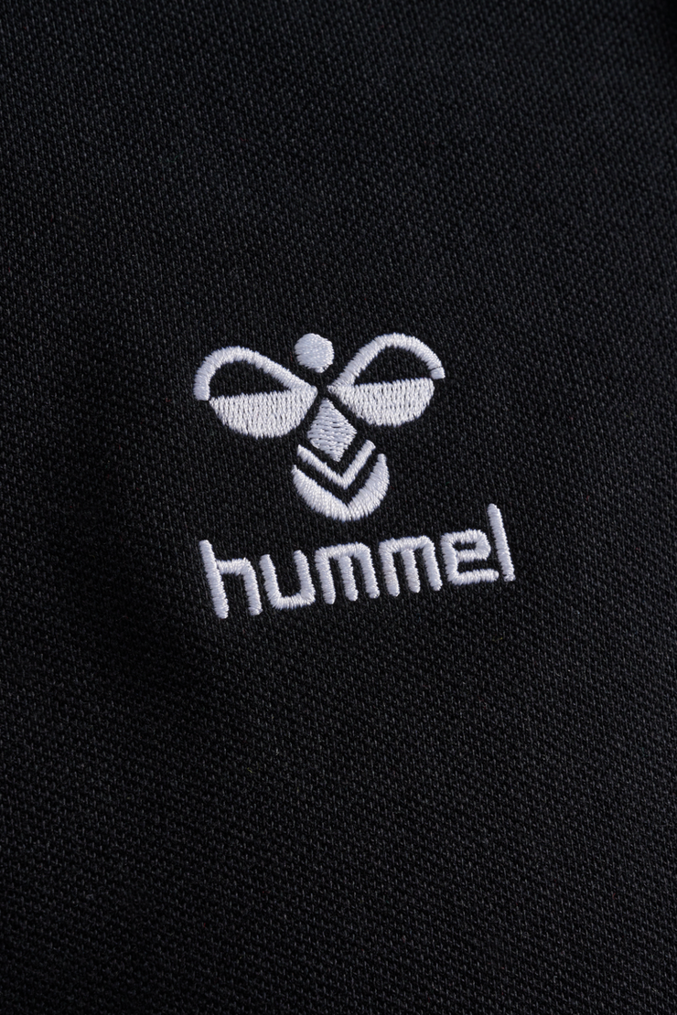 Polo GO 2.0 Noir - Collection Champagne Basket x HUMMEL