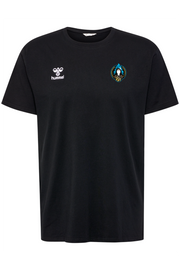 Tee-shirt GO 2.0 Noir - Collection Champagne Basket x HUMMEL