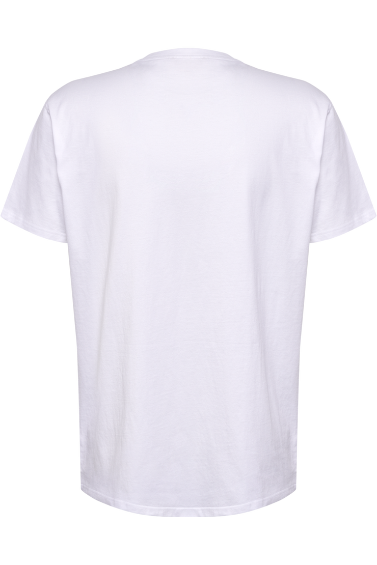 Tee-shirt GO 2.0 Blanc Junior- Collection Champagne Basket x HUMMEL