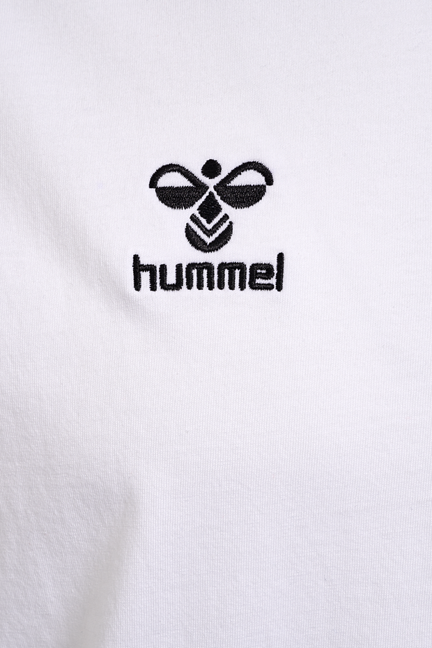 Tee-shirt GO 2.0 Blanc Junior- Collection Champagne Basket x HUMMEL