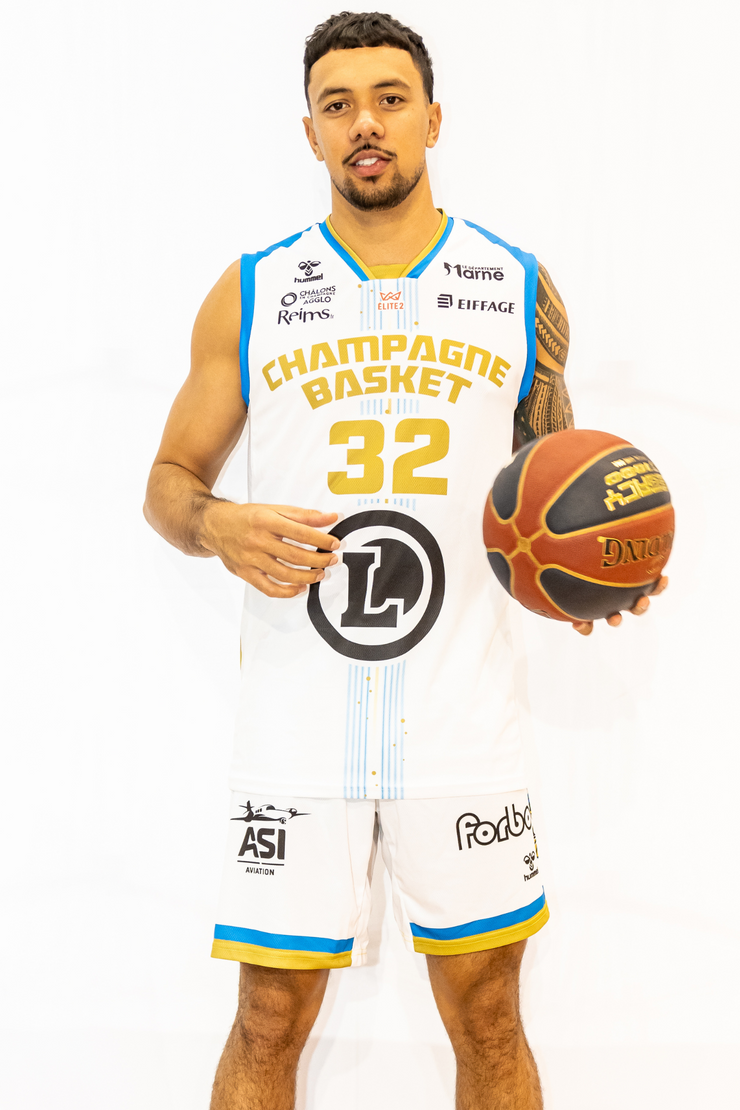 Maillot Exterieur Officiel Champagne Basket - 2025/2026