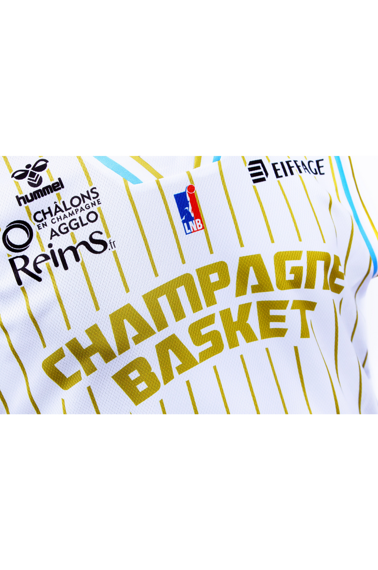 Maillot Domicile replica JUNIOR 2020-2021 du champagne-basket.