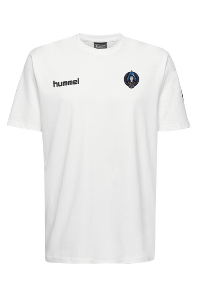 T-shirt Hummel CHAMPAGNE BASKET blanc du champagne-basket.