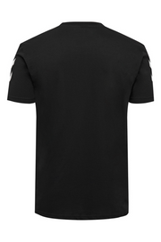 T-shirt Hummel CHAMPAGNE BASKET noir du champagne-basket.