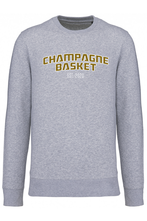 Sweat Gris Champagne Basket