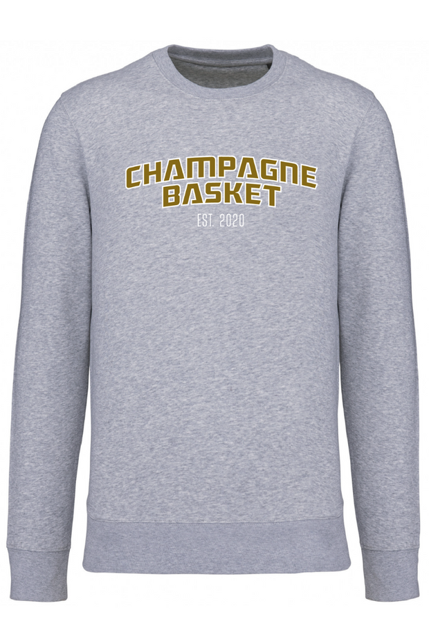 Sweat gris Champagne Basket